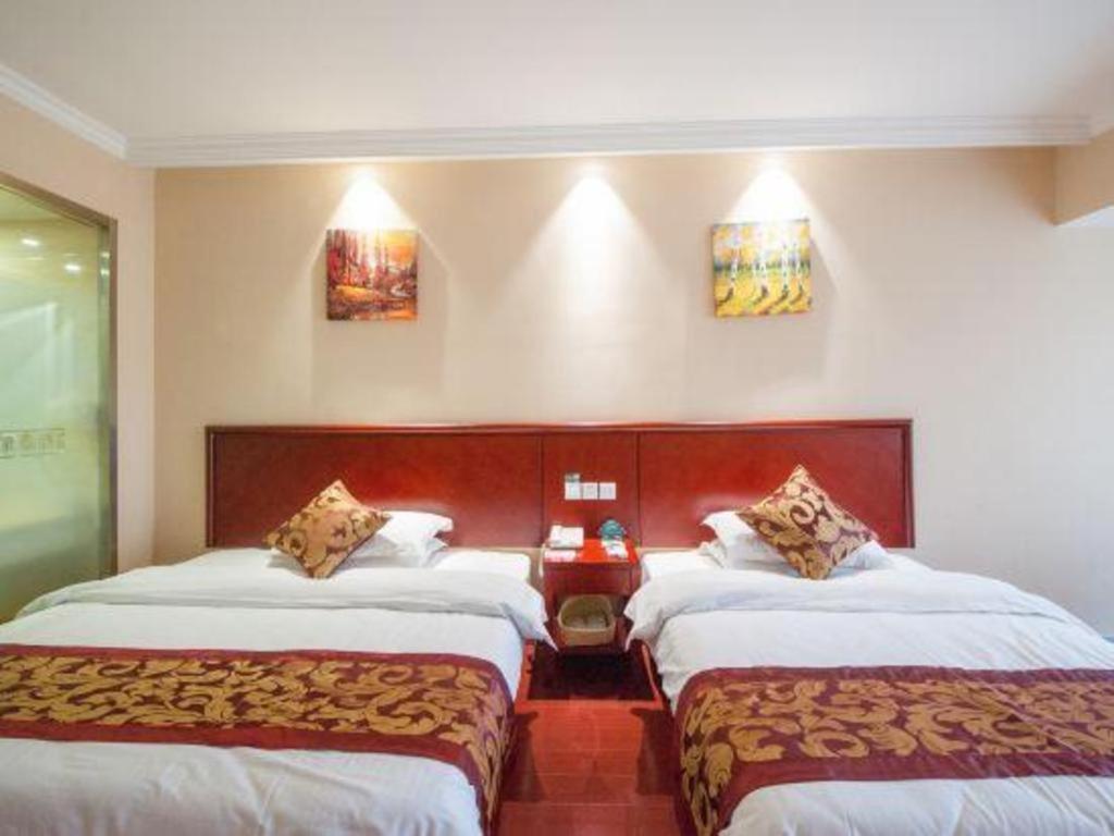 Greentree Inn Jiangsu Nantong Qidong Bus Station Express Hotel Hexingzhen Exterior foto