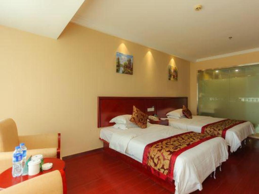 Greentree Inn Jiangsu Nantong Qidong Bus Station Express Hotel Hexingzhen Exterior foto